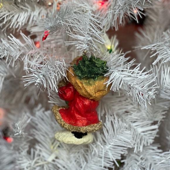 Rare Vintage Santa Clause Christmas Tree Ornament - Picture 4 of 5